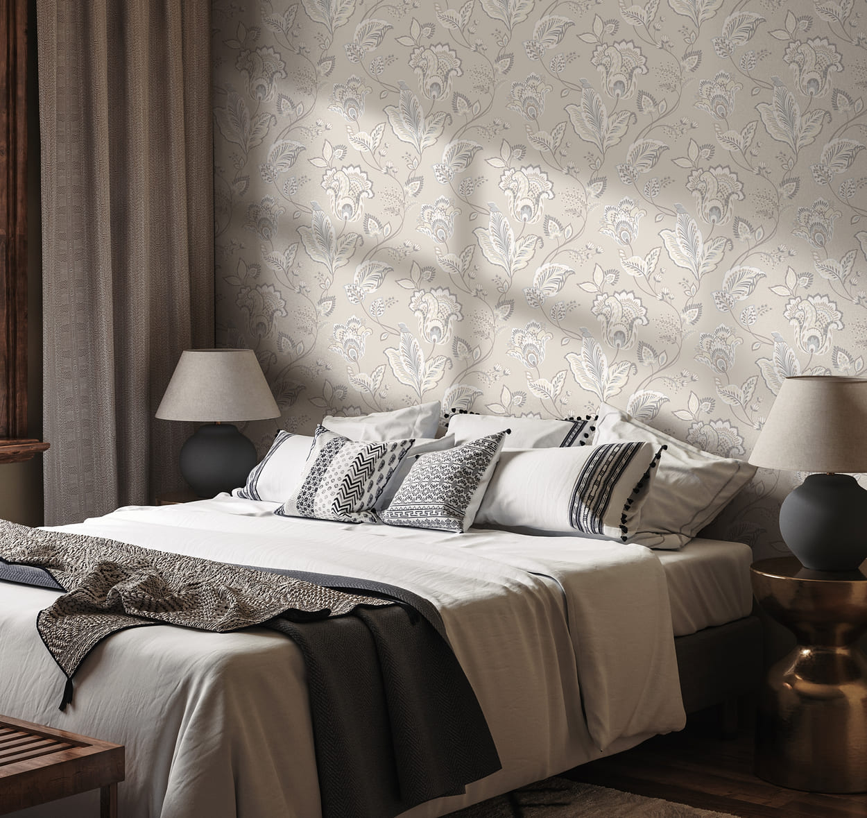 Обои Hygge Сделано в России Мезен MIR1 002 10,05×1 фото в интерьере